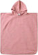 Monnëka Beach Poncho UV Protection 1-3 Years Pink Whale