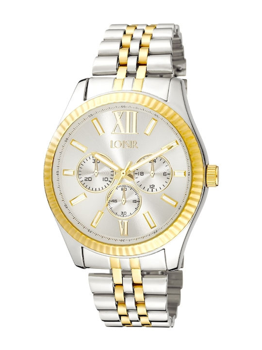 Loisir Speedway Womens Watch 42mm Battery with Silver Metal Bracelet