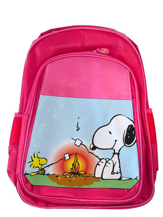 Kinder Schulranzen Snoopy Rosa 41x30x15cm