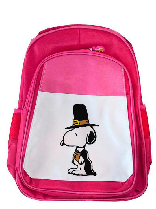 Kinder Schulranzen Snoopy Rosa 41x30x15cm