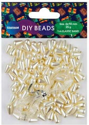 Χάντρες Centrum Pearls 6x10mm 25gr