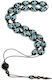 Roloi Komboloi Worry Beads with 23 Beads from Ebony Length 31cm Multicolour