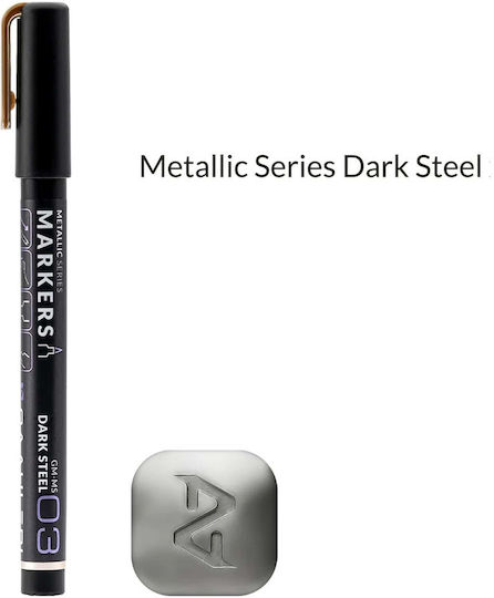 Gaahleri Marker Acrilic Dark Steel