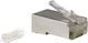 A-LAN Priză RJ-45 Masculin 100 Buc Argintii WT107