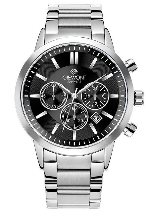 Giewont Battery Watch with Metal Bracelet
