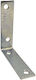 Domax Galvanized Corner Shelf In Silver Colour 60x60mm