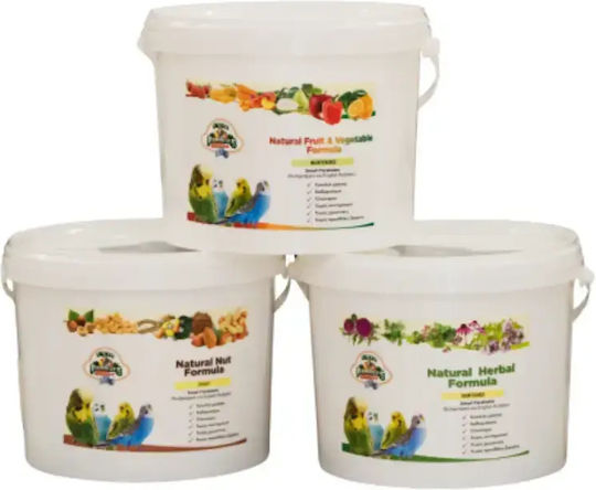 Evia Parrots Small Natural Nut Formula Pellets for Small Budgerigars Energy 10kg