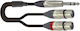 Onsei Cable XLR male - Μαύρο 1m MAS4700946