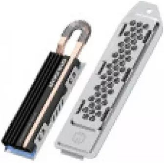 Graugear M.2 Heat Pipe Cooler For Playstation5 Slim And Pro Black Gray