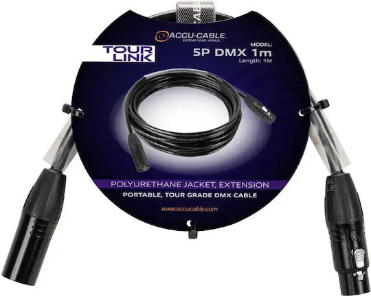 Accu-cable Tour Link 5p Dmx 1m