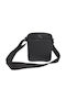 Atlas Leather Men's Shoulder / Crossbody Bag Black