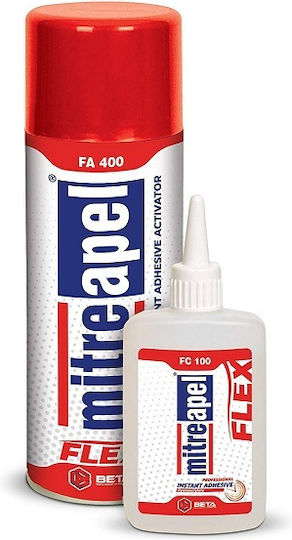 Flüssiger Superkleber Mitreapel Super Flex Beschleuniger 200ml+50gr