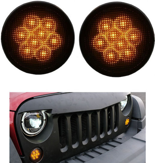 LED Blitzlicht Jeep Wrangler Jk 2007-2016 Satz