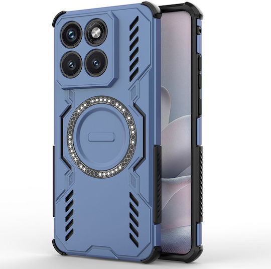 Techsuit Rückseitencover Kunststoff Blau Motorola Edge 70