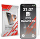 Grizzglass Hybridglass Tempered Glass Screen Protector Compatible Oppo Reno 15 Fs Transparent
