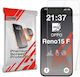 Grizzglass Hybridglass Tempered Glass Screen Protector Compatible Oppo Reno 15 F Transparent