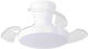 Inlight Clark Deckenventilator 132cm mit Leucht...