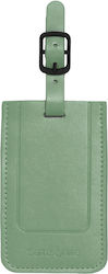 Samsonite Luggage Label Green 2 Pieces