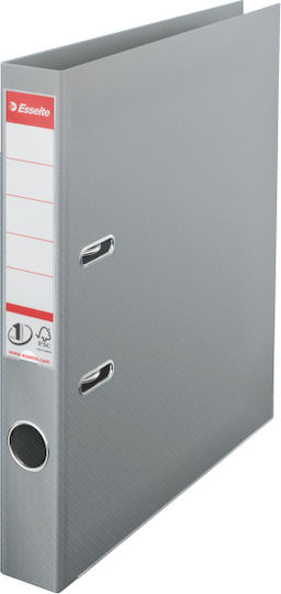 Esselte A4 Binder Laminated Pp Pp Metal Edge 50 Mm Esselte No 1 Power Gray