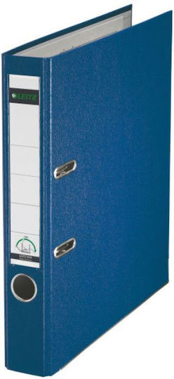 Leitz A4 Binder Laminated Pp Paper 52 Mm Metal Edge Leitz 180 Blue
