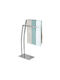 Relaxdays 84x32cm Inox Gri