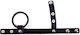 Ophelia's Dream Toys Adjustable Cock & Ball Strap Ring – Black 10jjh-006