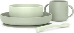 Suavinex Feeding Set Made of Silicone 4 Pieces