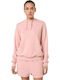 Women's Hooded Sweatshirt Light Pink