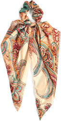 Σατέν Scrunchie Paisley Σχέδιο