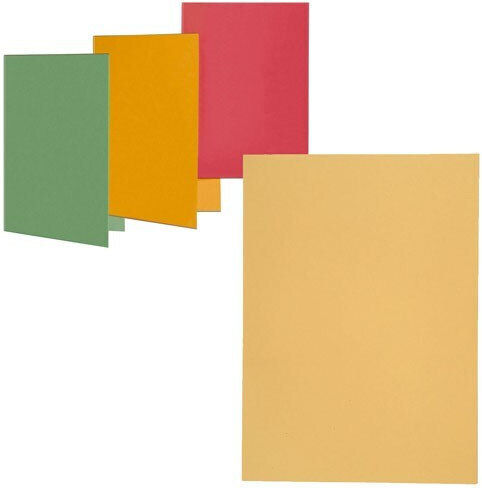 Elba Simple Cardboard Folder Elba Orange