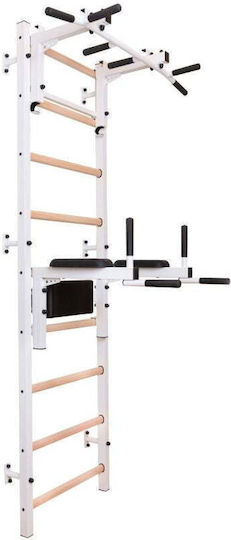 Gymnastic Ladder Adjustable Bar Handle Benchk 732w Black
