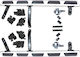 Σκαλοπάτια Αλουμινίου Audi Q5 2009-2015