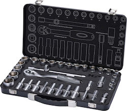 Valkenpower Κασετίνα Καστάνιες Καρυδάκια 1/2 Zoll 34 Stück