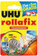 Uhu Transparent Adhesive Tape Blister Base 25+5m Rollafix Bts Licence 7006092