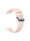 Techsuit W083 Silikonarmband Rosa (Universelles Uhrenarmband 22mm)