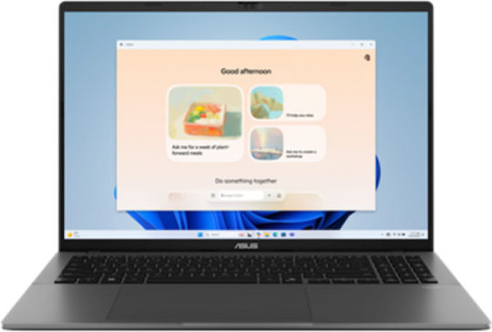 Asus Vivobook S16 S3607VA-RP108 16" FHD+ 144Hz (Core 5-210H/16GB/1TB SSD/No OS) Cool Silver (International English Keyboard)