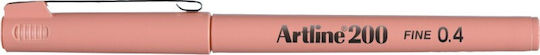 Artline Liner Artline 200 0.4мм Фелт Тип Жълто-оранжево