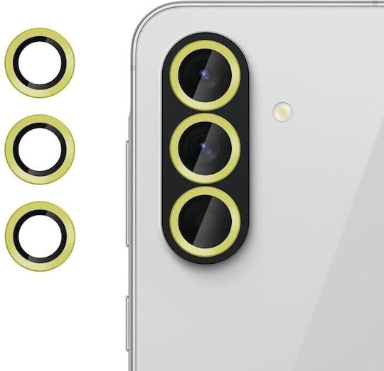 Kalebol Camera Protection Tempered Glass Gold for Samsung Galaxy A57 5g
