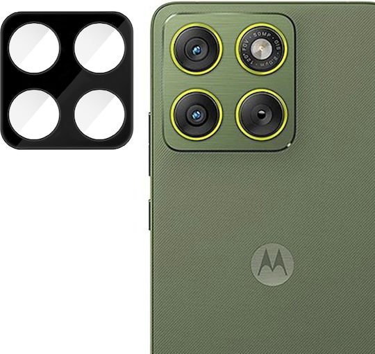 Techsuit Handy-Kameraschutz Gehärtetes Glas Schwarz für das Motorola Edge 70