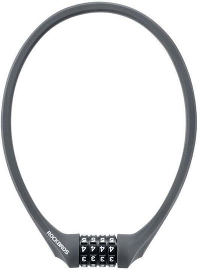Rockbros Bicycle Lock Gray 3220003002 Gray Silver