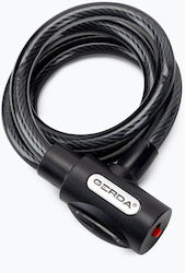 Gerda Flex 1200/12v Bicycle Lock Black