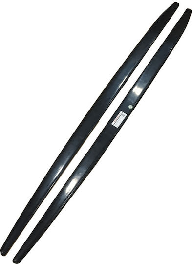 Side Door Sills Seat Leon Mk3 2012-2019 & Universal Sill Glossy Black Abs Plastic 2 Pieces