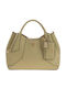Geantă De Mână Satchel Verde