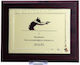 Plastic Diploma An Engraved Metal Plate
