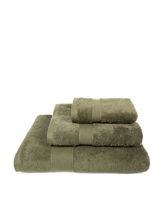 Naf Naf Πετσέτα Χεριών Bonjour 30x50εκ. Olive G...