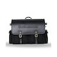 Leather Side Cases Set Expedition Black Trip Machine