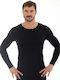 Brubeck Men's Thermal Short Sleeve T-Shirt Gray