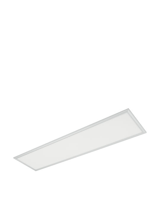 Elmark Παραλληλόγραμμο LED Panel 40W με Φυσικό Λευκό Φως 4000K 119.5x29.5εκ.