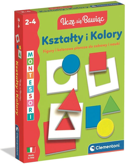 Clementoni Shapes Montessori Εκπαιδευτικό Παιχνίδι 50429