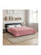vidaXL Doppelbettbezug 200x220 Rosa